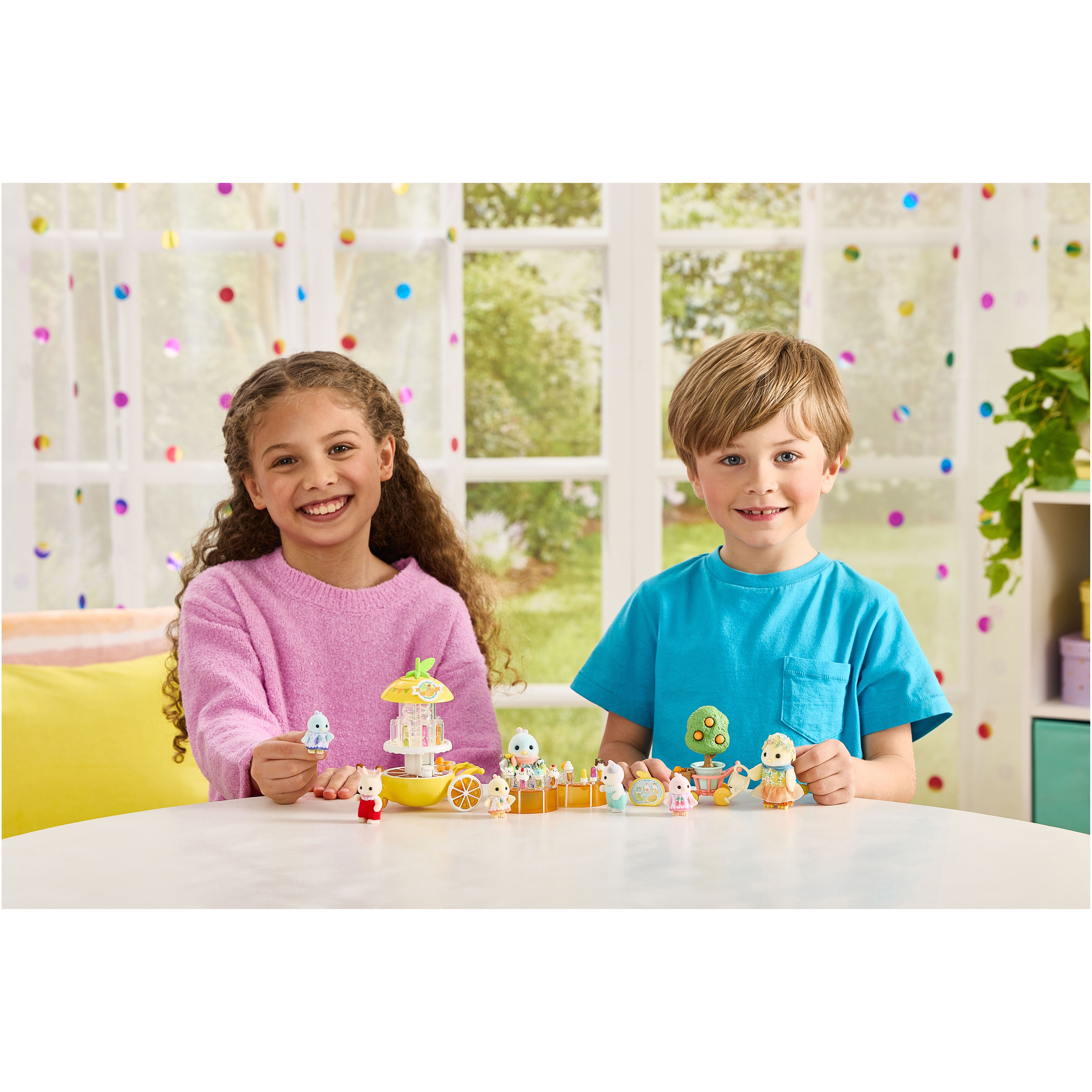 Игровой набор Sylvanian Families Семья цитрусовых птичек - фото 13