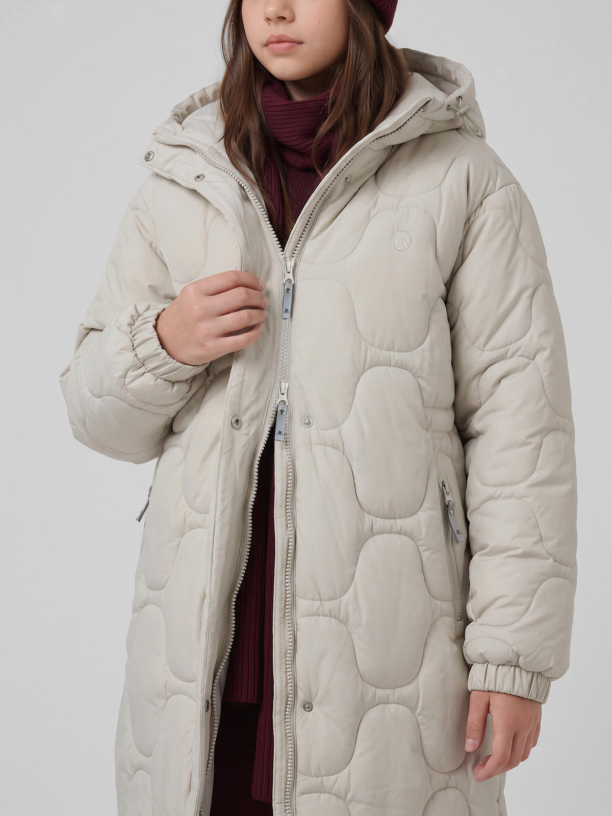 Пальто Premont WP613325MILK - фото 5