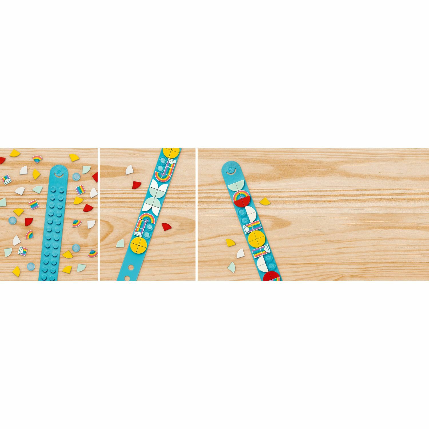 Конструктор LEGO DOTS Браслет Радуга 32 дет. - фото 11