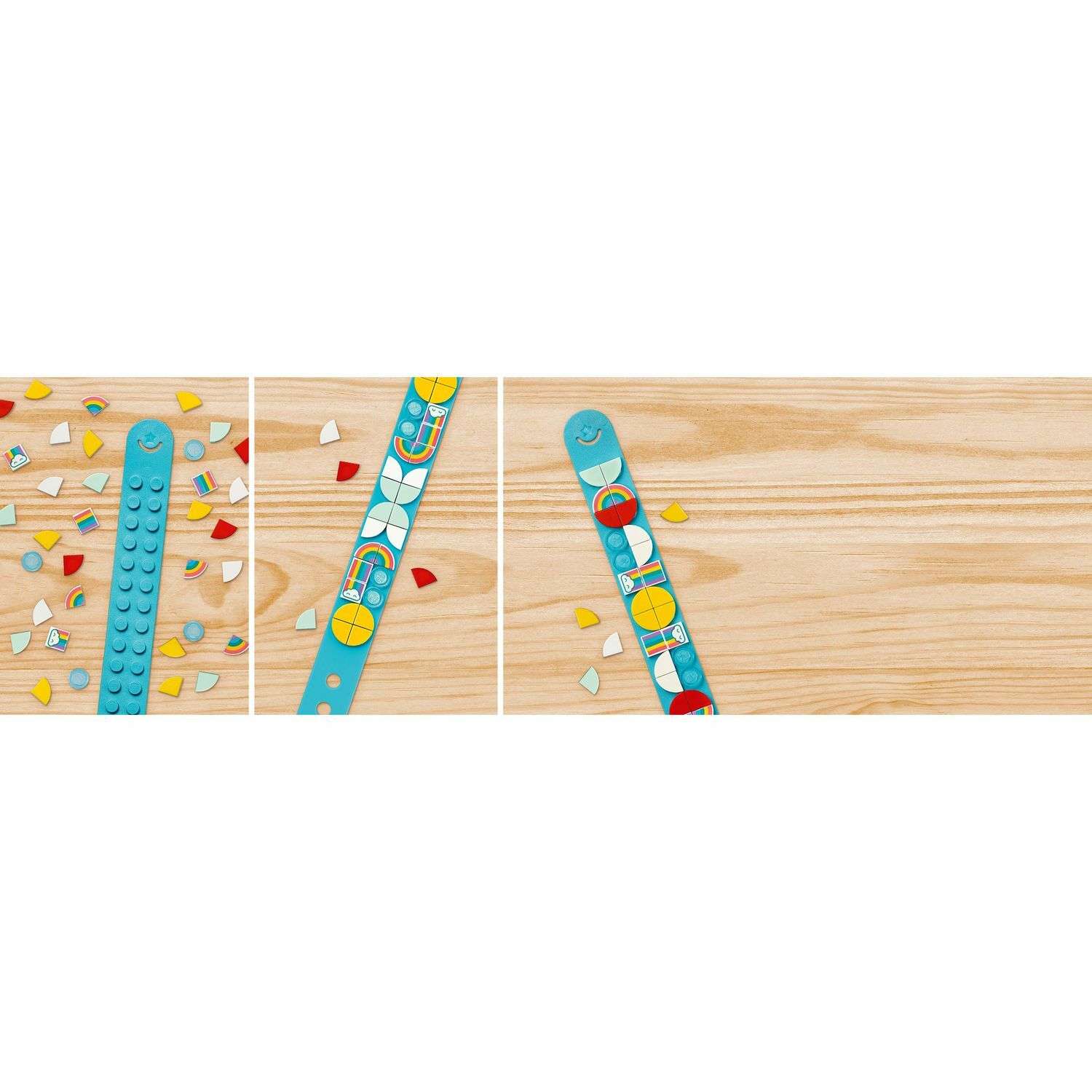 Конструктор LEGO DOTS Браслет Радуга 32 дет. - фото 11
