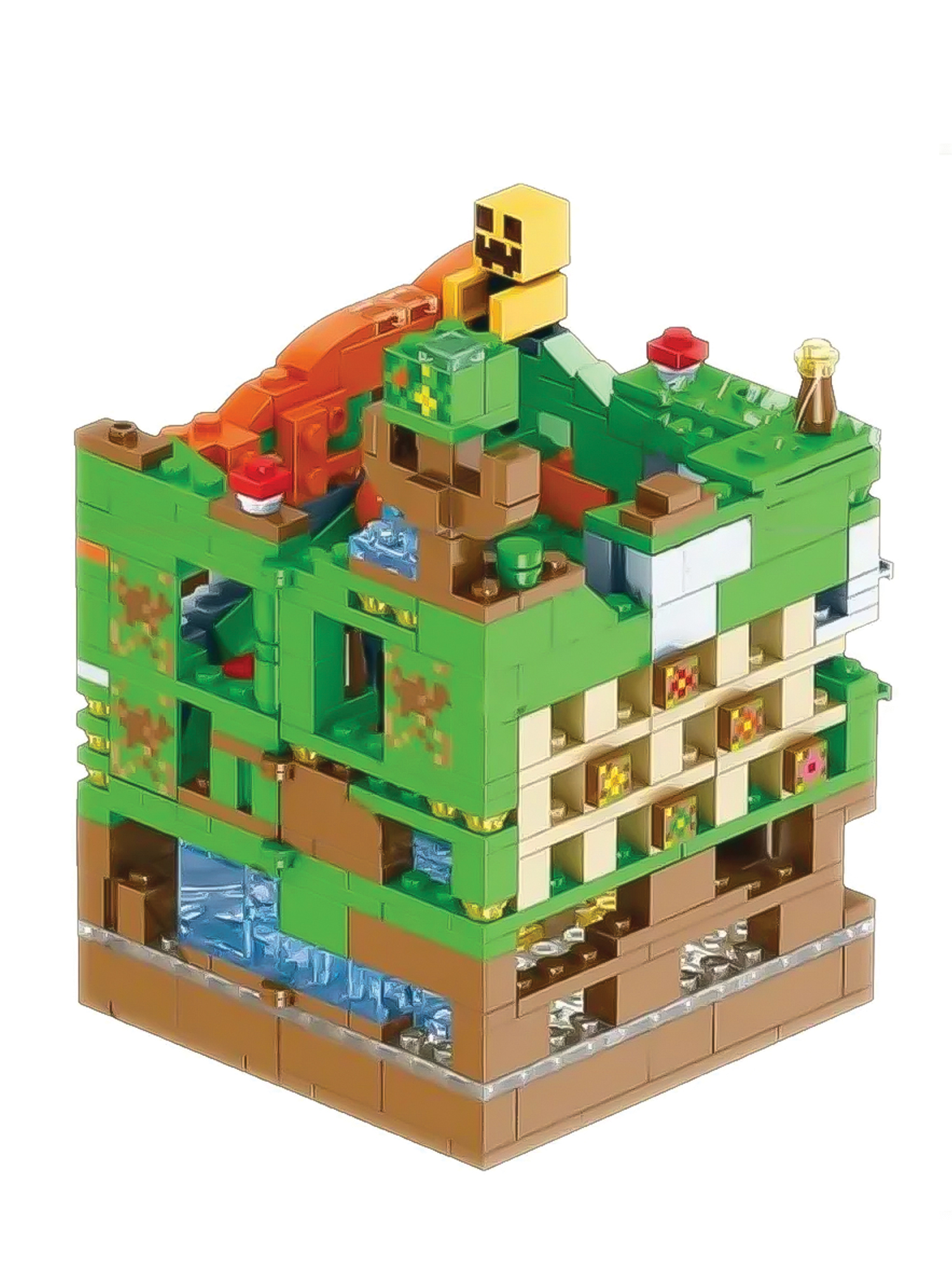 Конструктор Madliani Зеленая крепость 501 дет. - фото 3