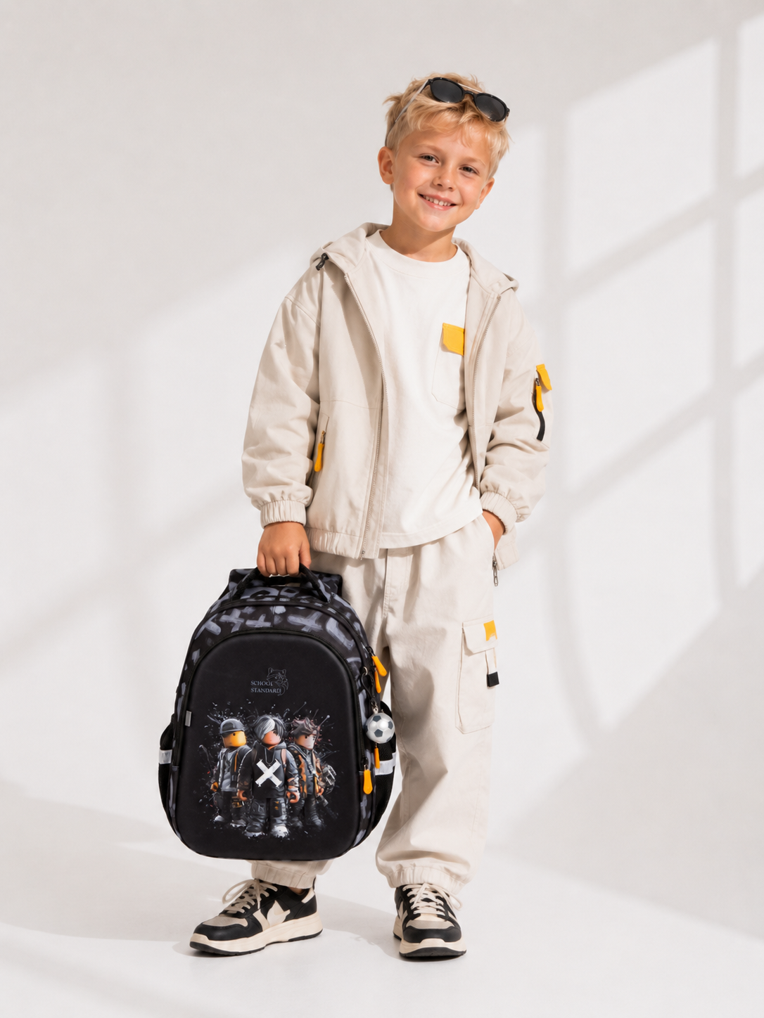 Рюкзак School Standard школьный для мальчика+брелок - фото 2