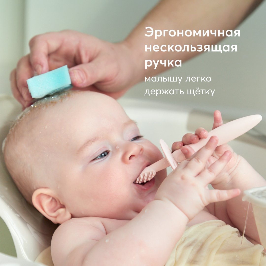 Зубная щетка классическая Happy Baby - фото 5