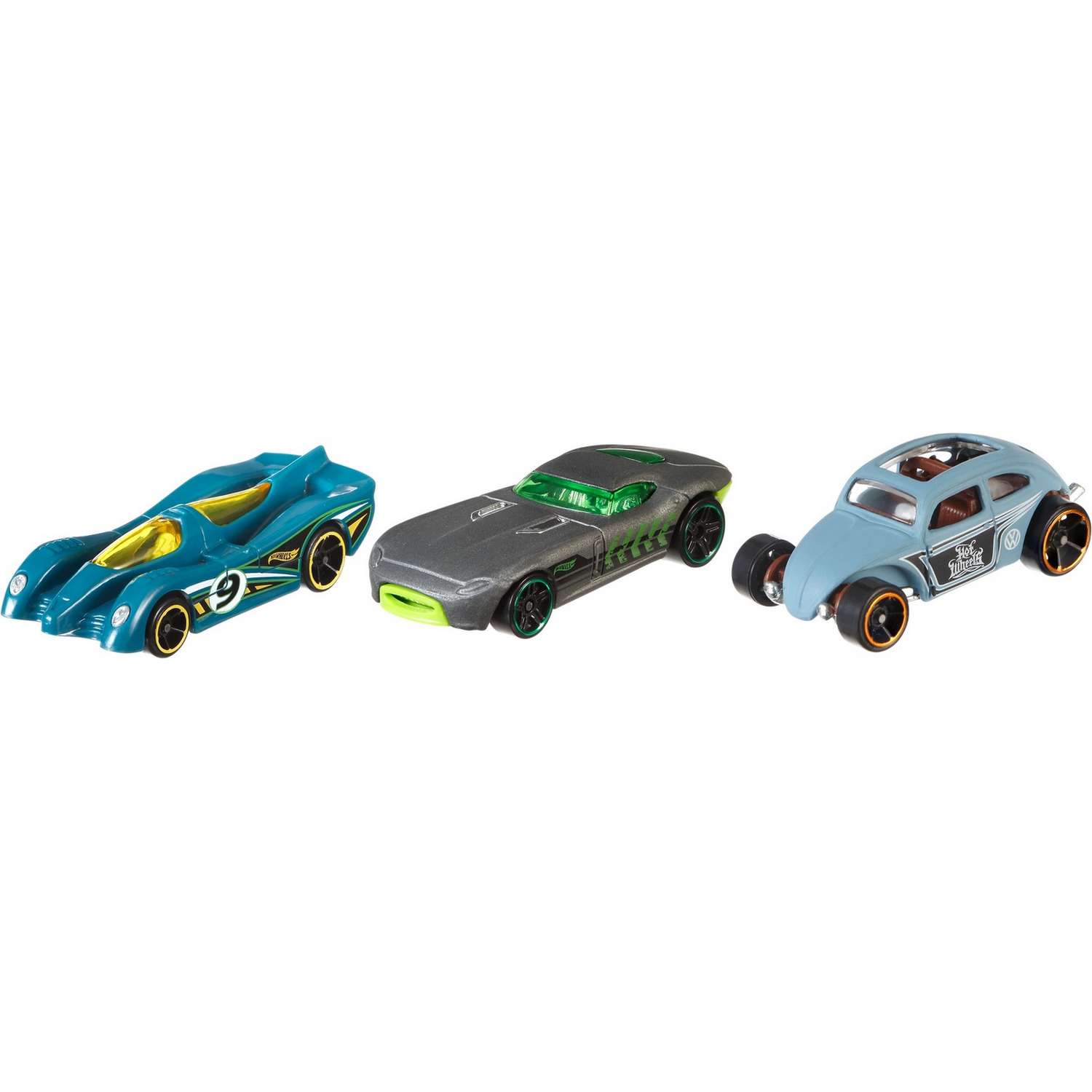 Игровой набор Hot Wheels из 3 машинок в ассортименте K5904 - фото 60