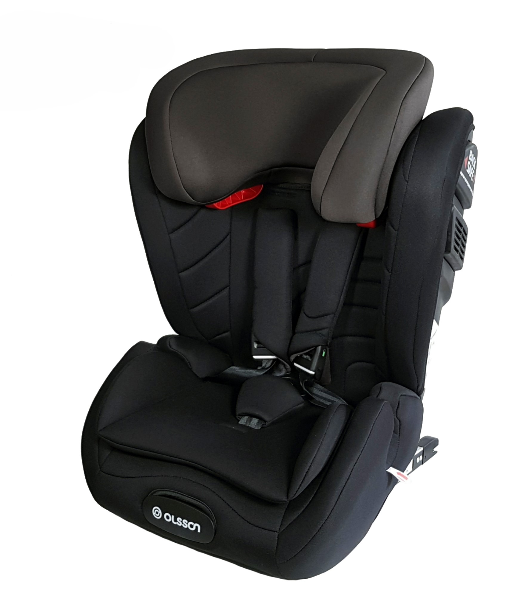 Автокресло Olsson Atlas Isofix Black-Gray Isofix 1/2/3 (9-36 кг) - фото 1
