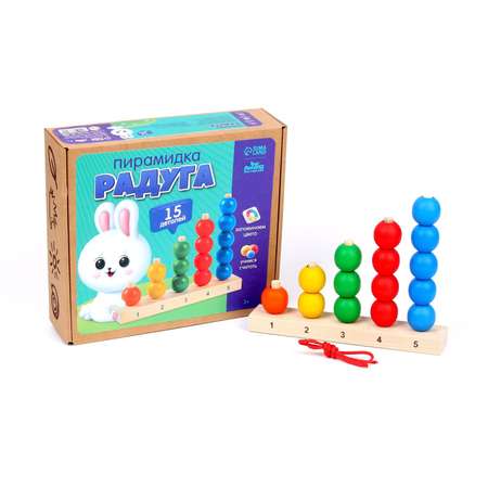 Игрушка Лесная мастерская пирамидка