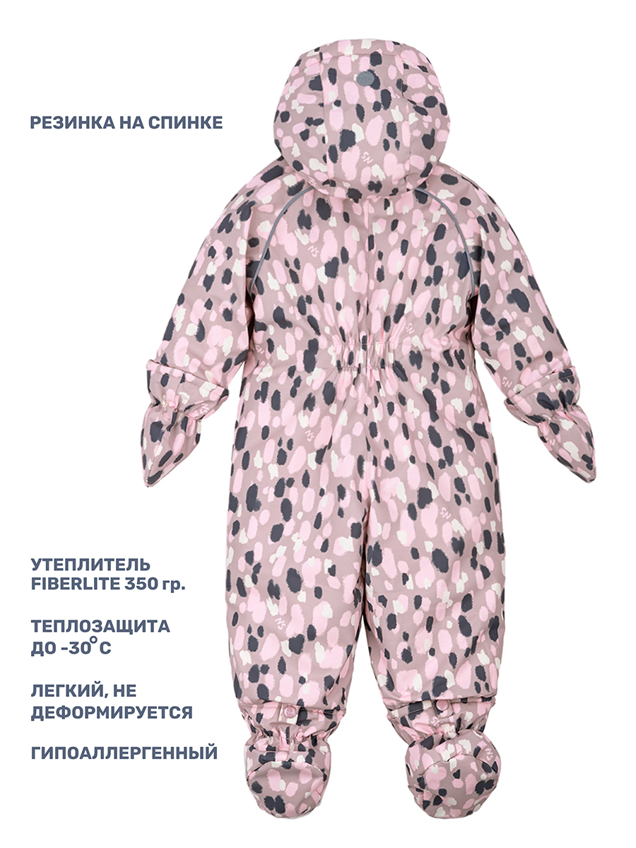 Комбинезон NIKASTYLE 8з1724 пудра - фото 5