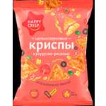 Чипсы кукурузно-рисовые Happy Crisp Итальянская пицца 50г