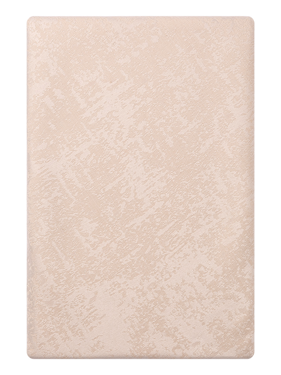 Скатерть DeNASTIA Жаккард 140x200 см молочный E020182 - фото 2