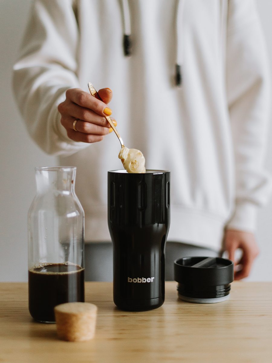 Термокружка для напитков 500 мл Tumbler Bobber черный - фото 7