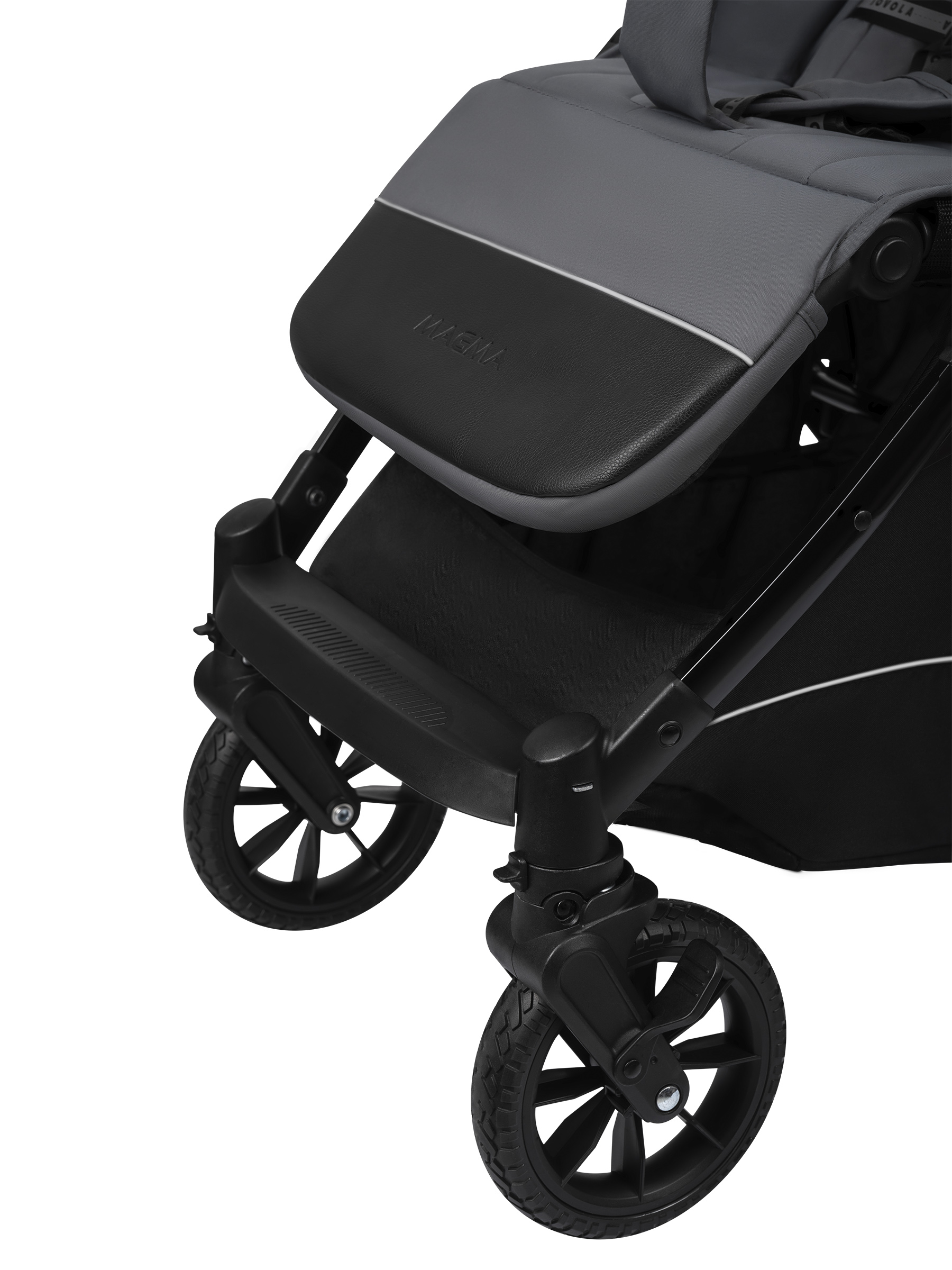 Коляска прогулочная JOVOLA Magma Plus темно-серый - фото 41