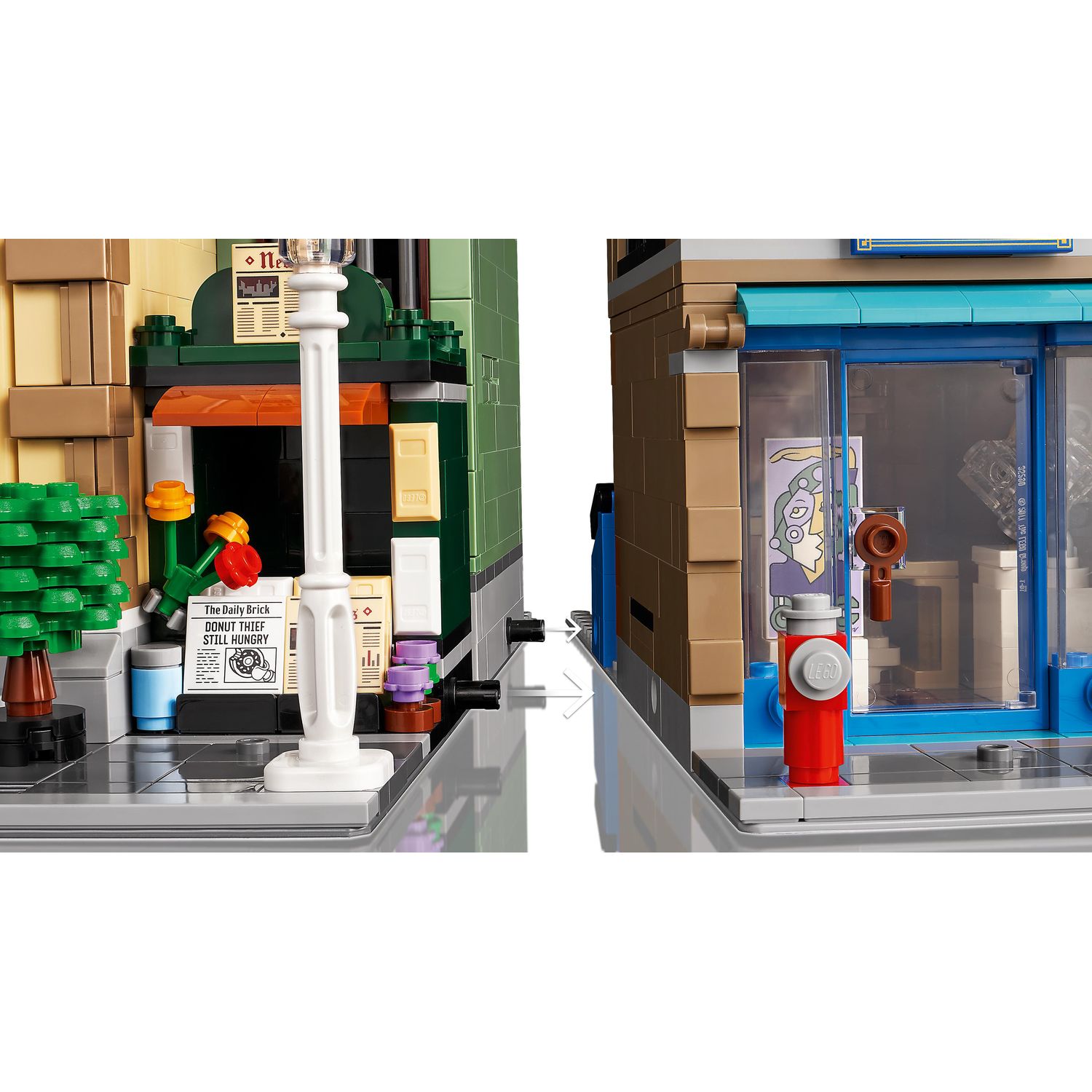 Конструктор LEGO Icons Бутик-отель блочный - фото 5