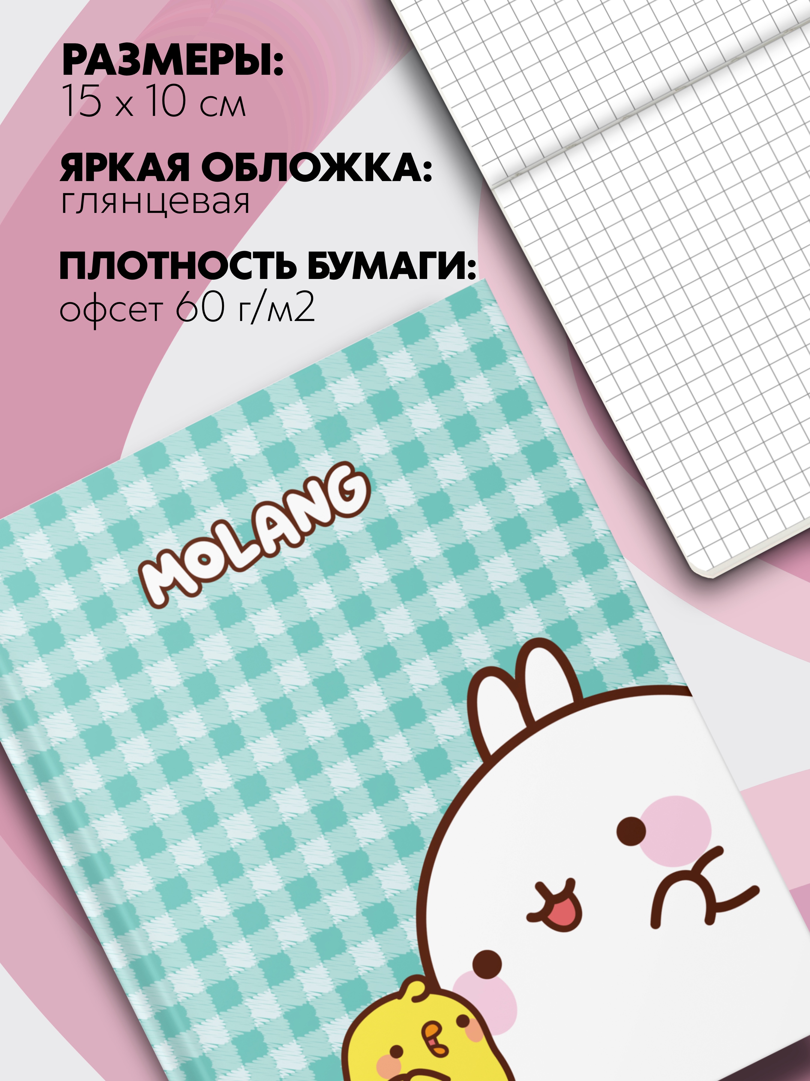 Записная книжка Premiere Publishing Моланг 64 лист. - фото 2