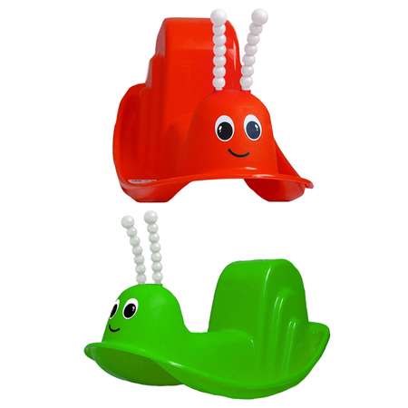 Качалка PicnMix Улитка 335 зеленый-красный