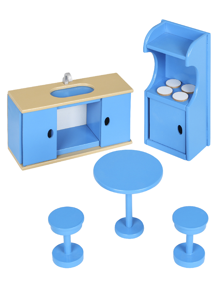 Домик для кукол PAREMO 135 см с мебелью PD316 - фото 15