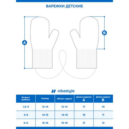 Варежки NIKASTYLE