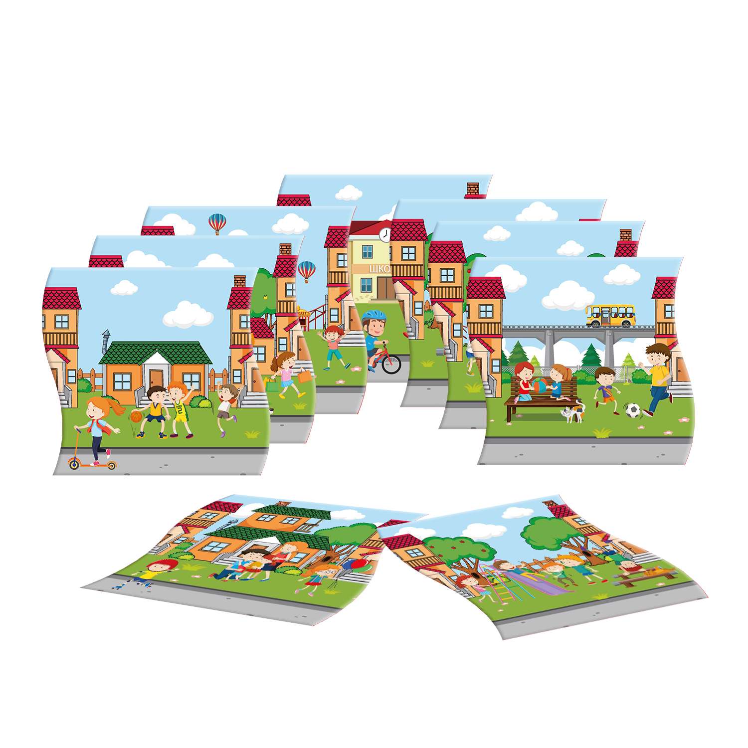 Игра-головоломка IQ Format Пазл Дети 21233 - фото 2