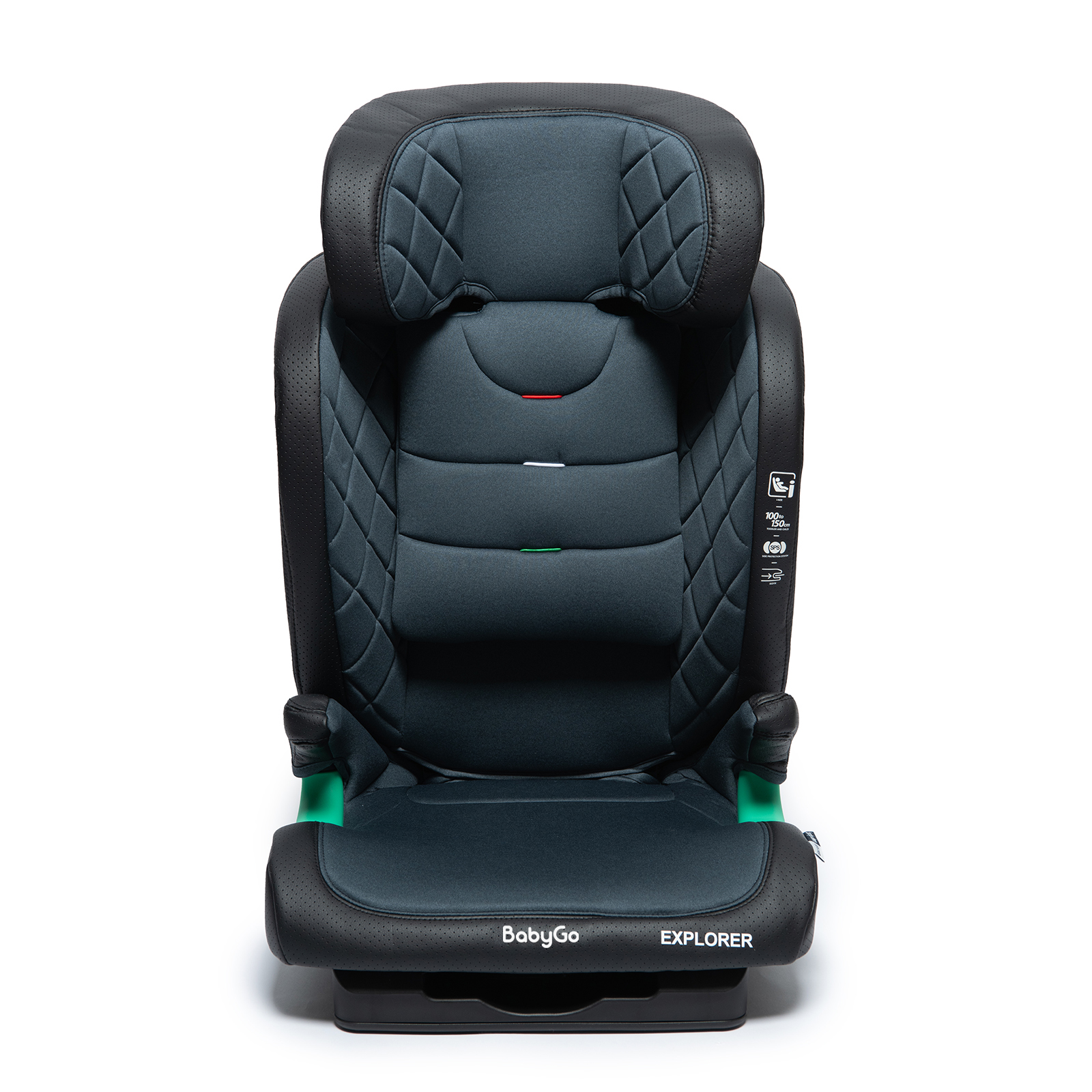 Автокресло BabyGo Explorer New Isofix 2/3 (15-36 кг) черный - фото 10