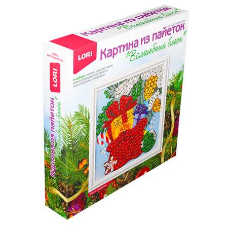 Картина из страз LORI(колорит) Мешок подарков