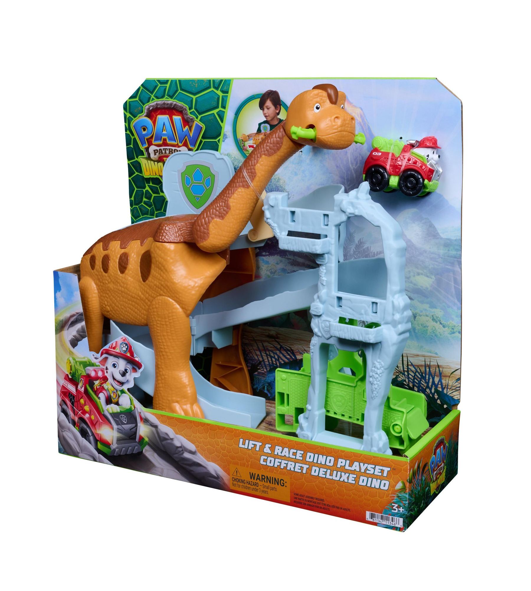 Игровой набор Paw Patrol Дино Свет и гонка - фото 13