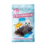 Лакомство для собак ENSO Слопаньки хрустящие кубики из кожи лосося размер L 40г