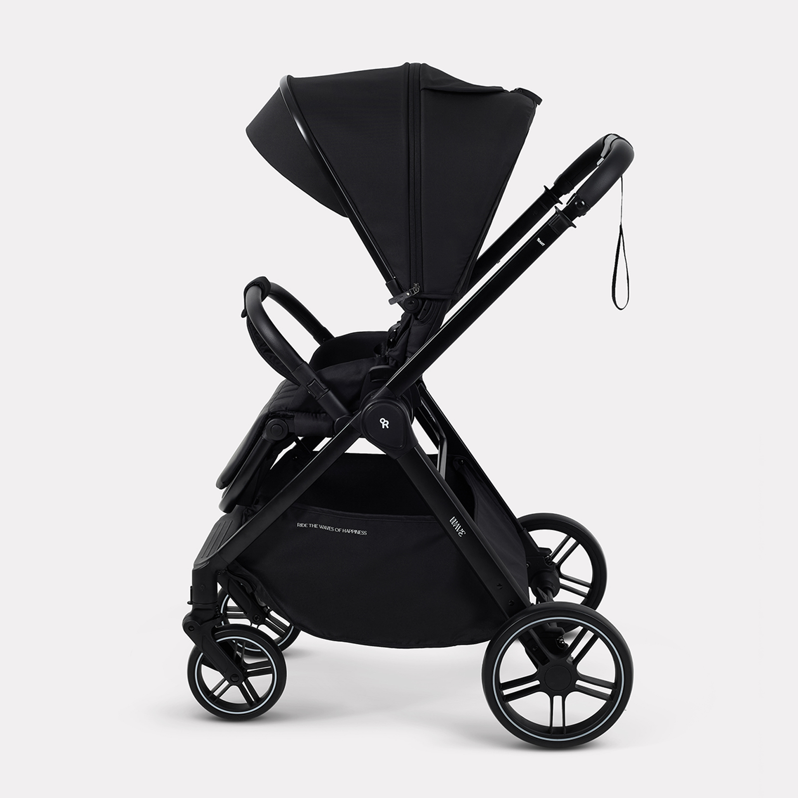 Коляска прогулочная Rant Basic Wave черный - фото 6