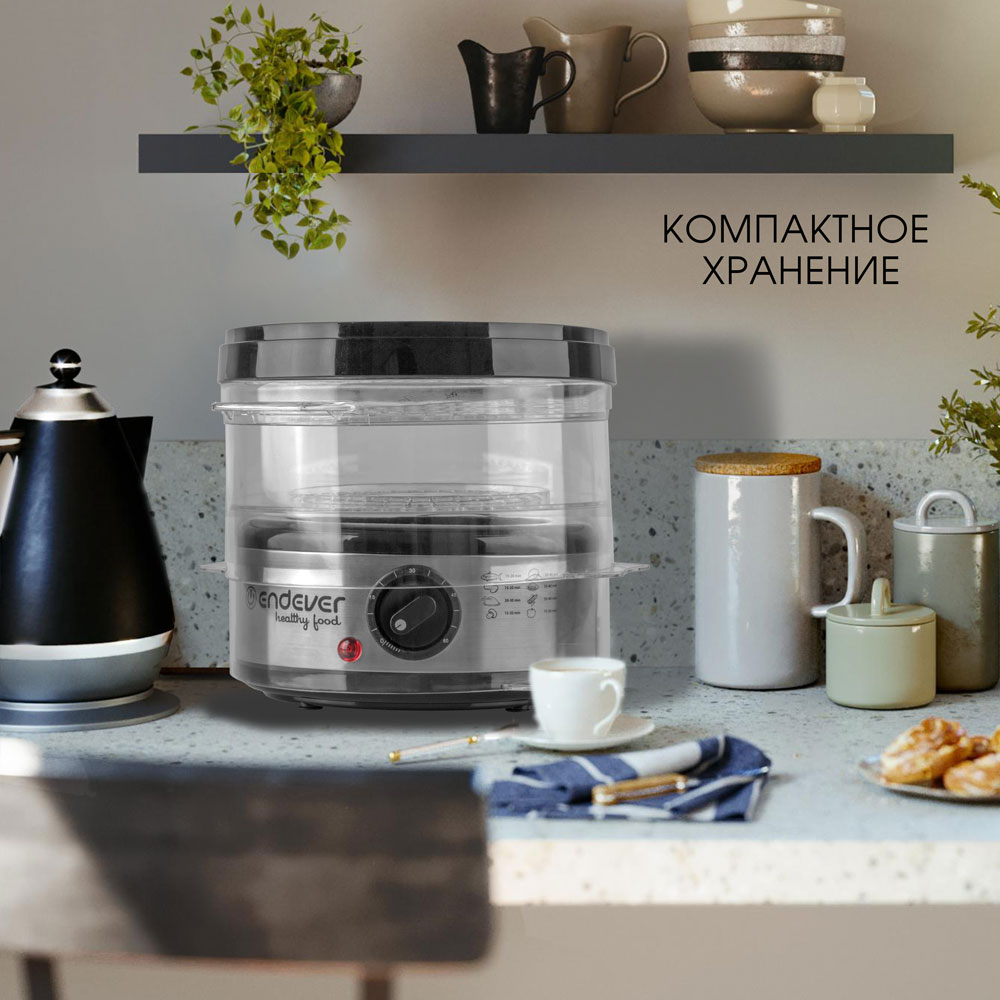 Пароварка ENDEVER Vita - фото 14