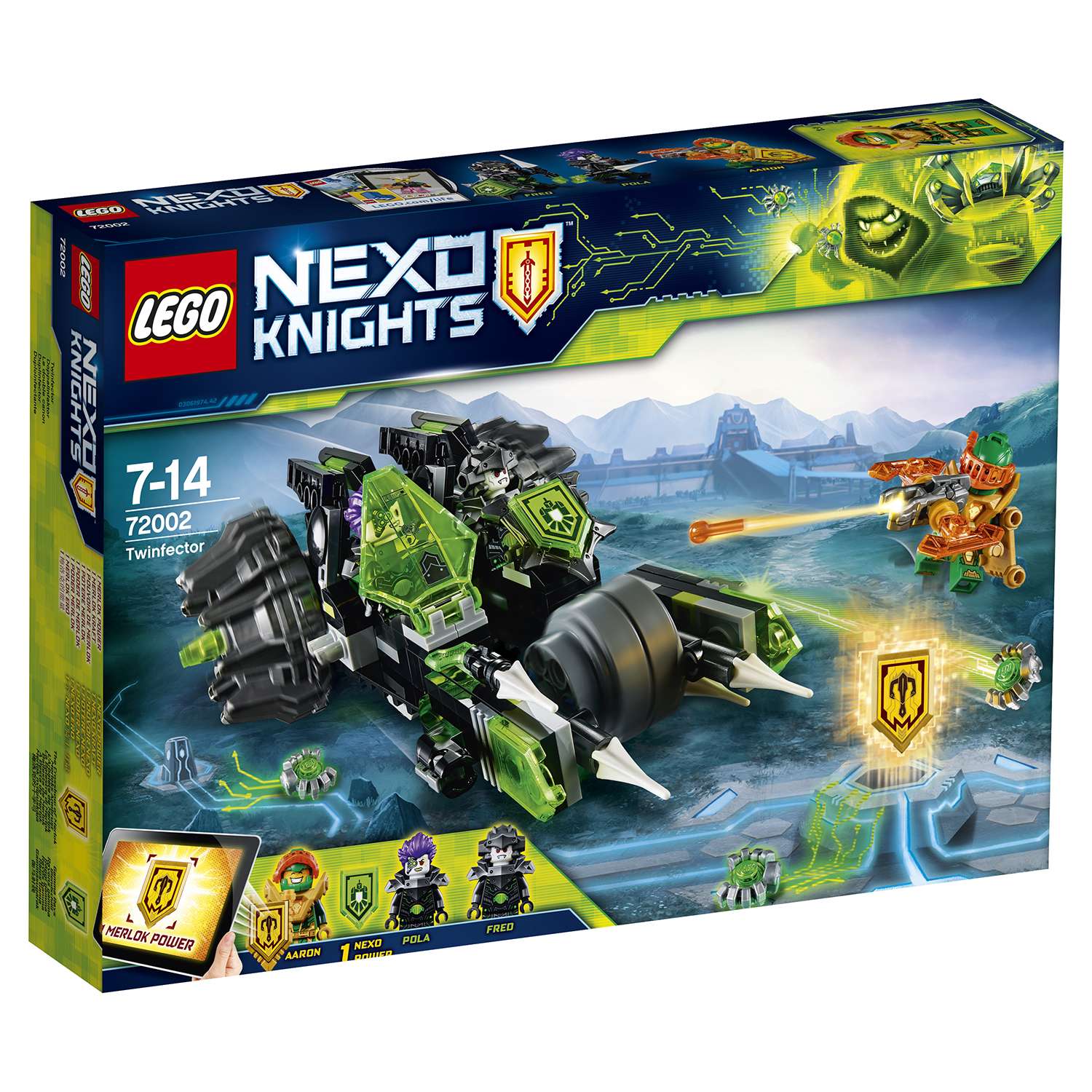 Конструктор LEGO NEXO KNIGHTS блочный - фото 2