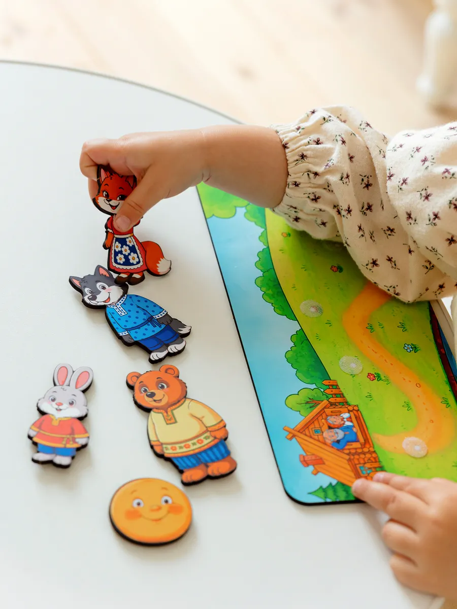 Пазл деревянный Raduga Kids Колобок - фото 8