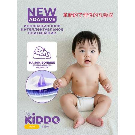 Трусики Kiddo Night M (6-10 кг) 19 шт.