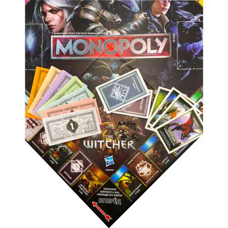 Настольная игра HASBRO (GAMES) the Witcher Монополия Ведьмак