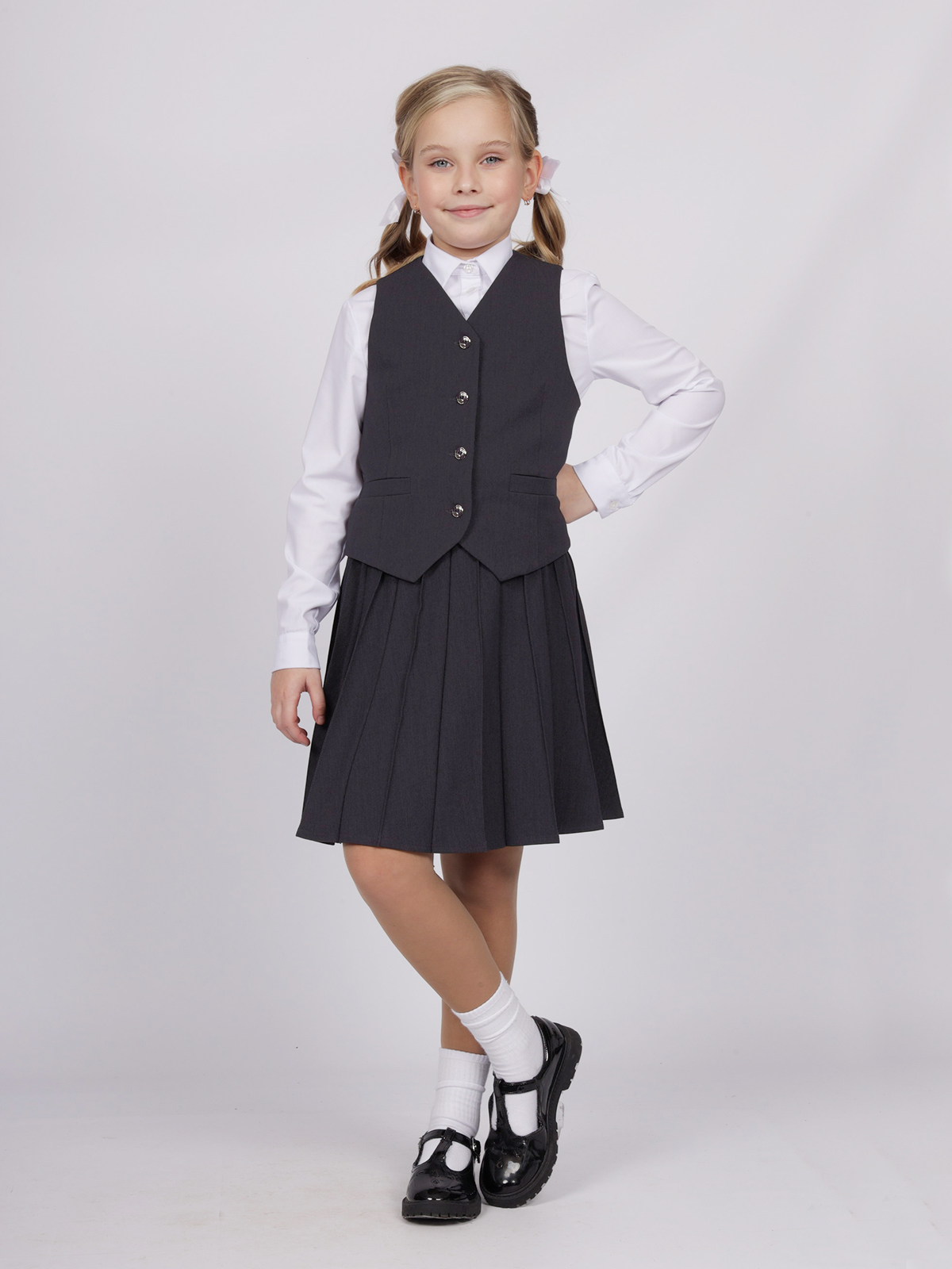 Жилет Sky Lake 2536 Рио серый - фото 5