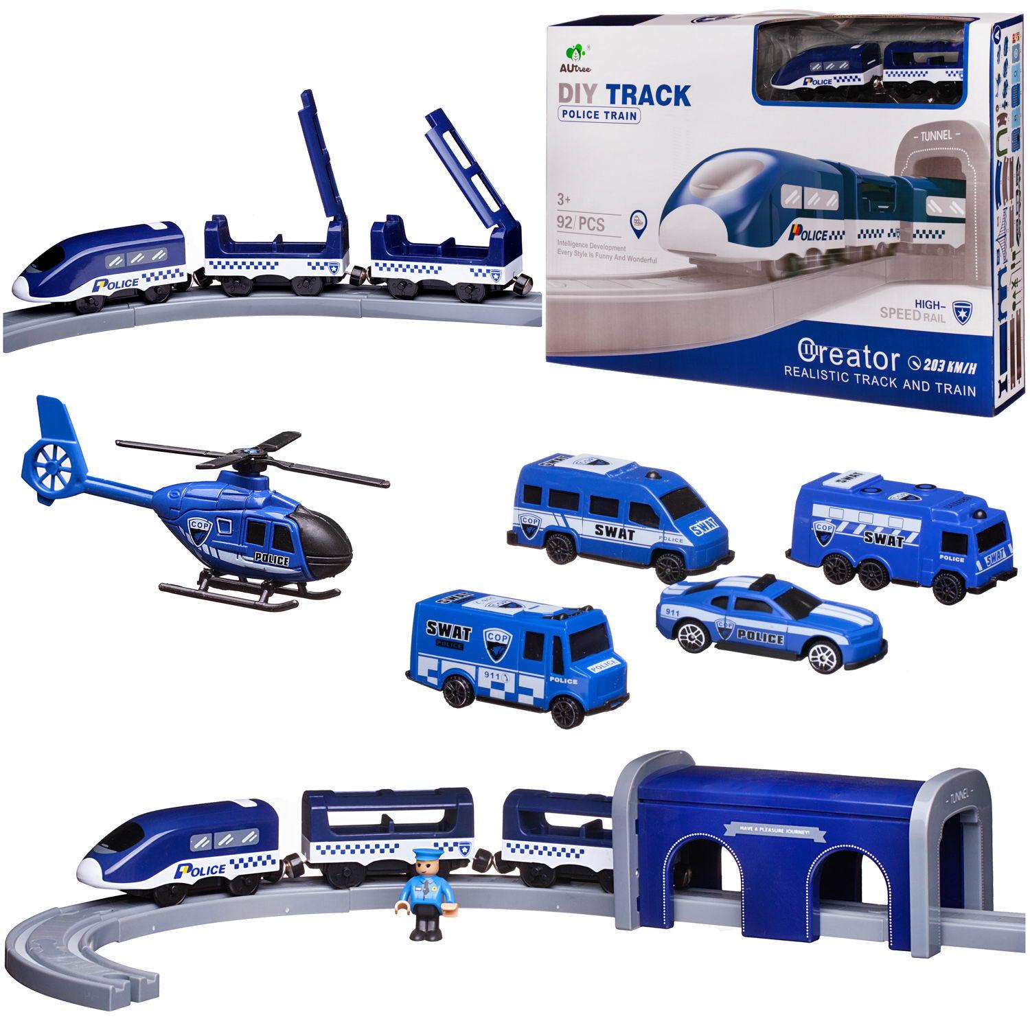 Набор железнодорожный Abtoys 103 см WB-00838 - фото 5