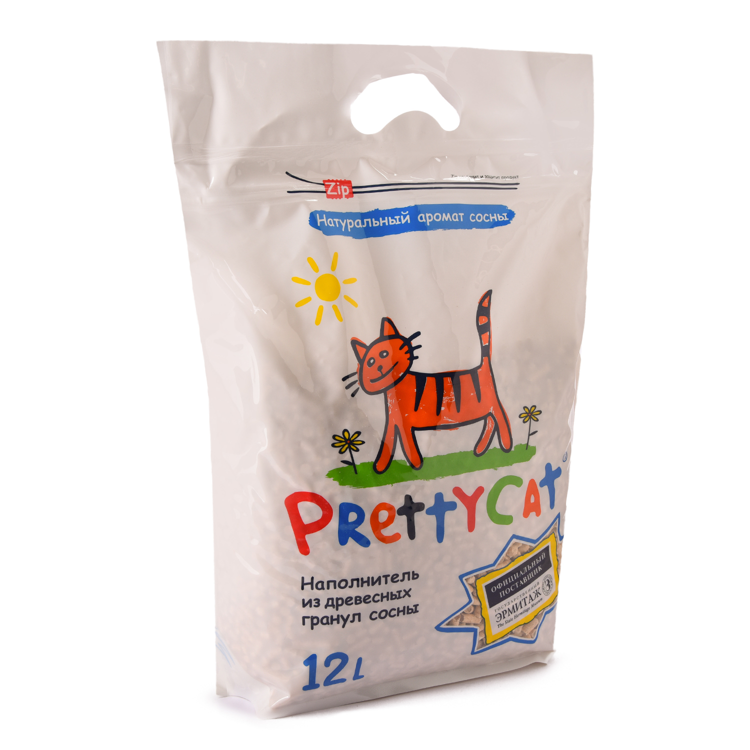 Наполнитель для кошек PrettyCat Wood Granules древесный 12л  - фото 4