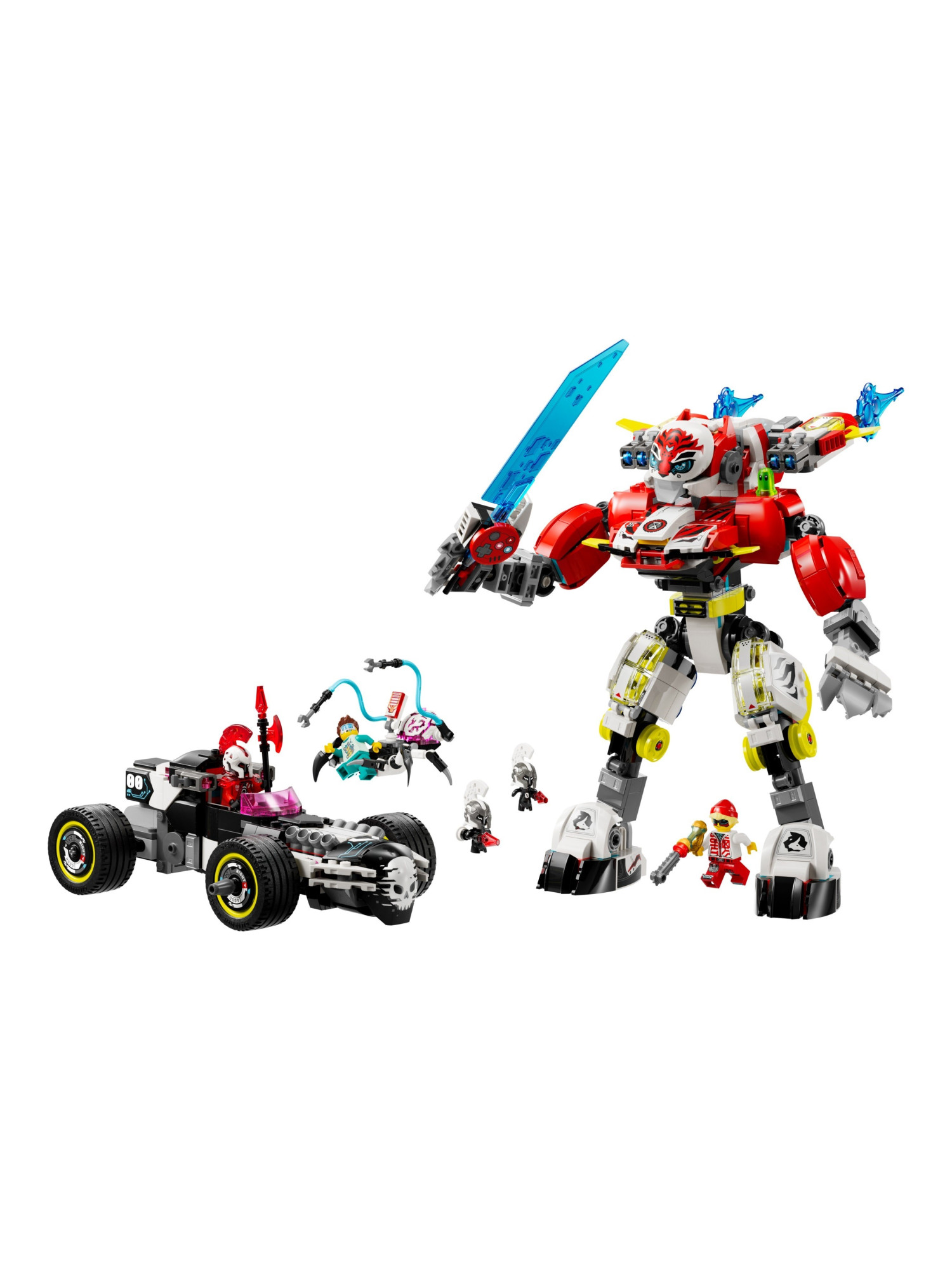 Конструктор LEGO DREAMZzz Робот-тигр и машина Зеро 933 дет. - фото 11