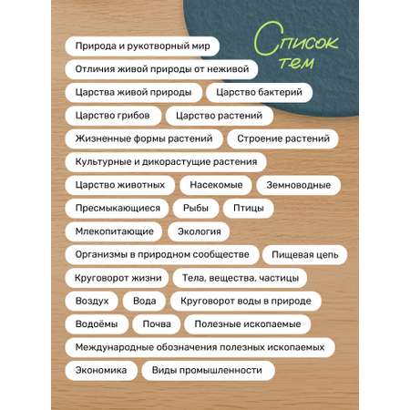 Карточки Выручалкин Окружающий мир 1-4 класс