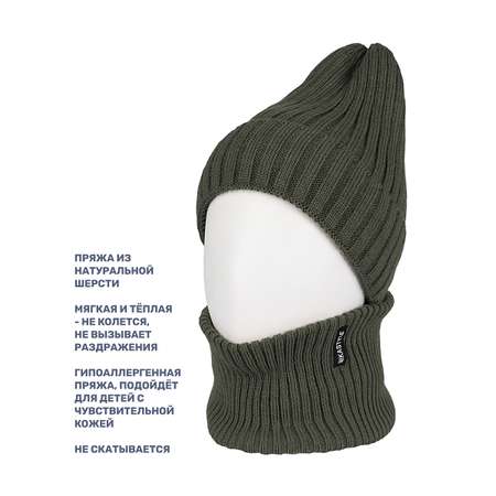 Комплект шапка и снуд NIKASTYLE