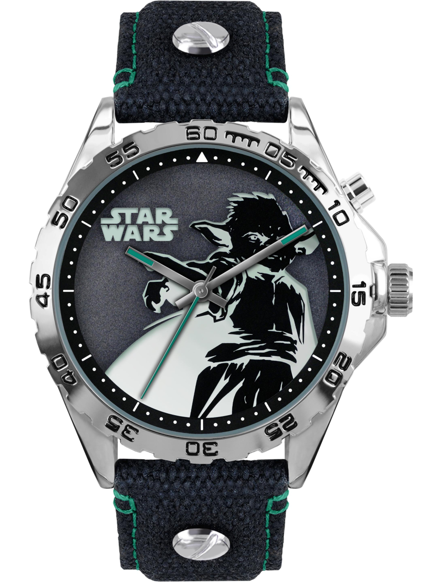 Кварцевые наручные часы Нестеров Star Wars с Йодой SW60402JD - фото 1