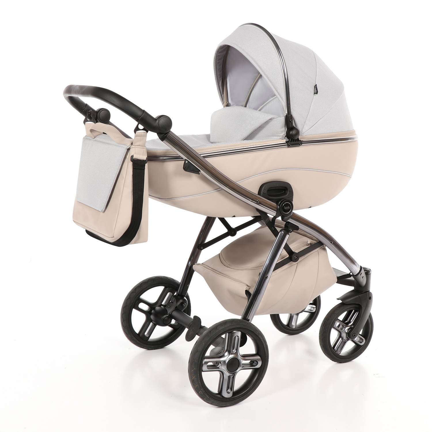 Коляска 2в1 Nuovita бежевый - фото 1