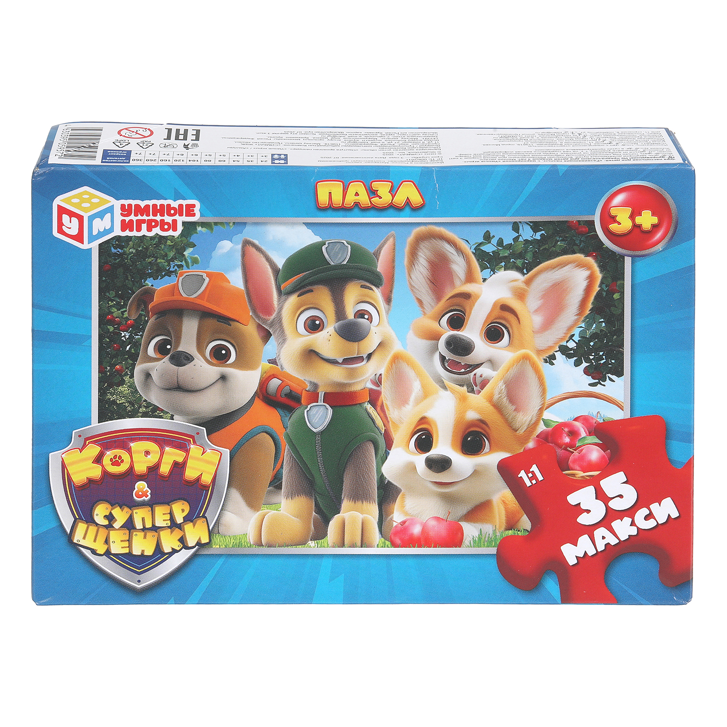 Пазл Умные игры Корги классический - фото 1