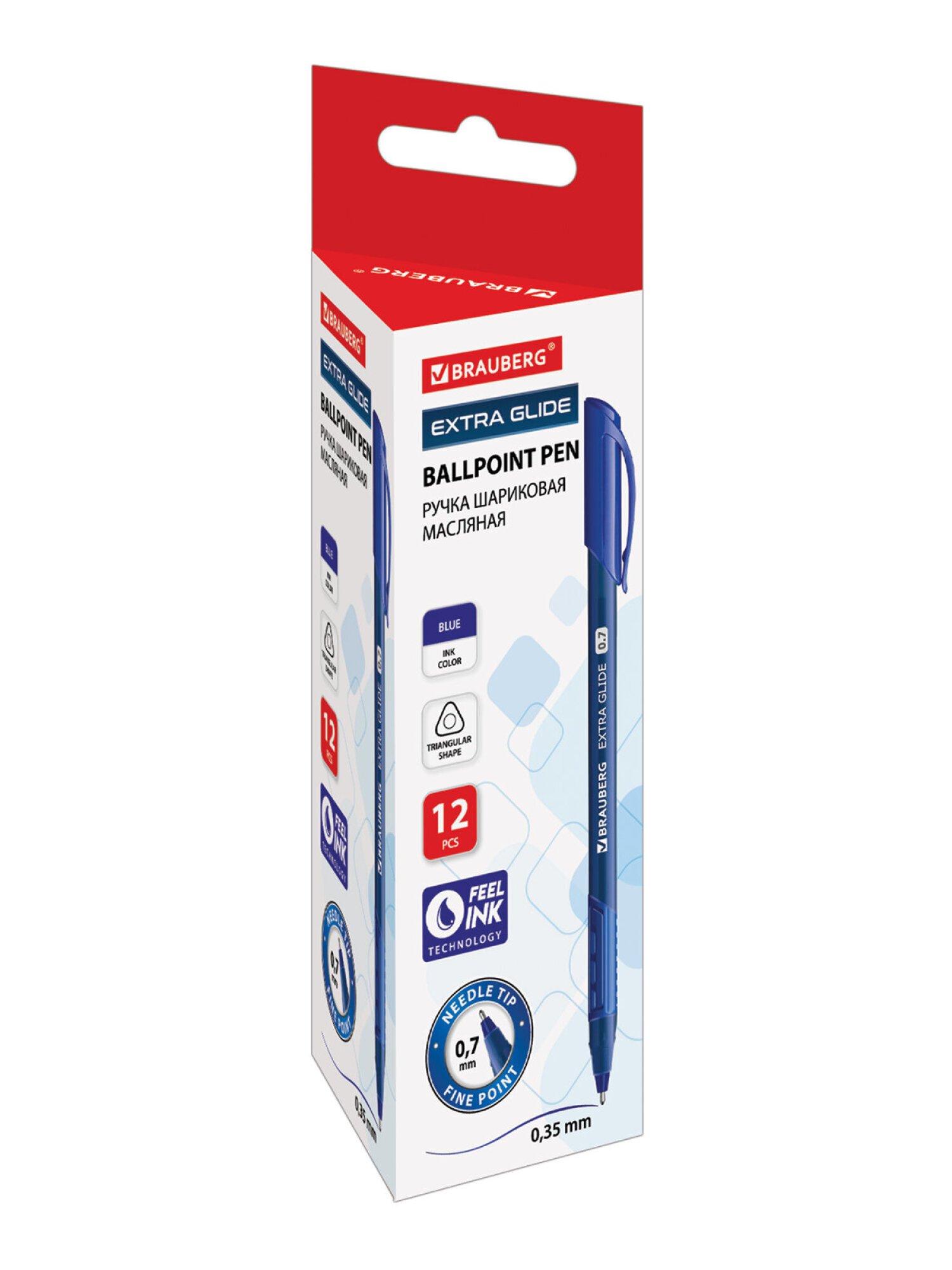 Ручка шариковая Brauberg 12 шт. - фото 13