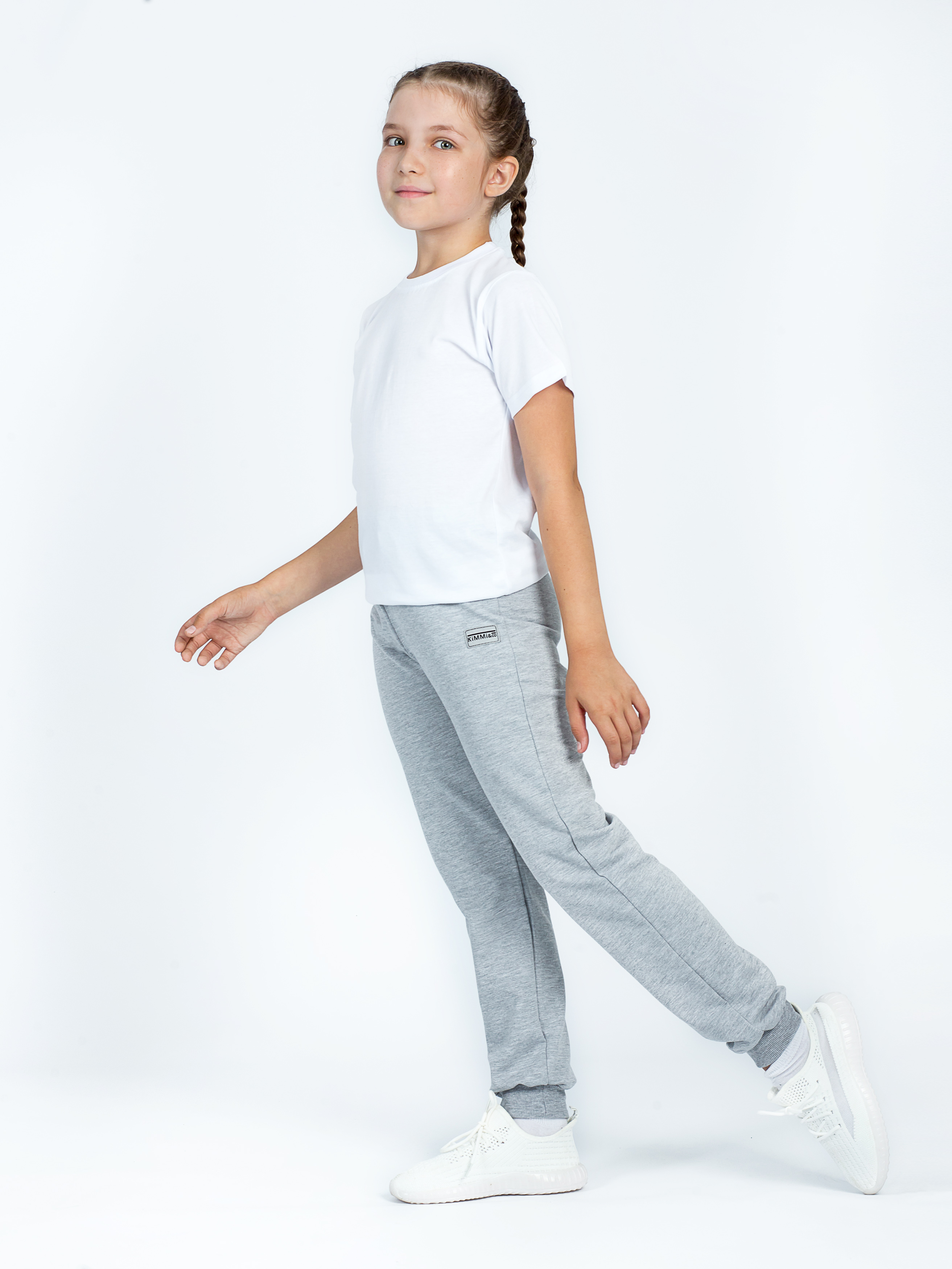 Брюки спортивные KiMMi co К-1408445н меланж - фото 6