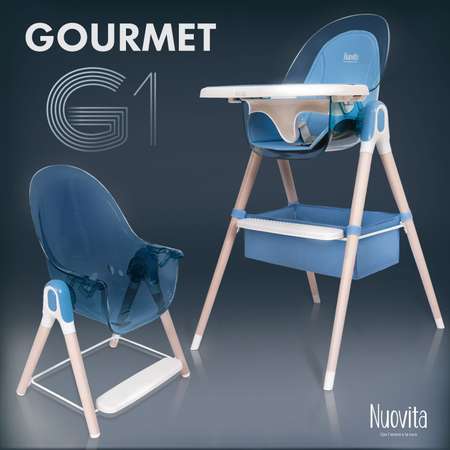 Стульчик для кормления Nuovita Gourmet G1 Standart 2 в 1