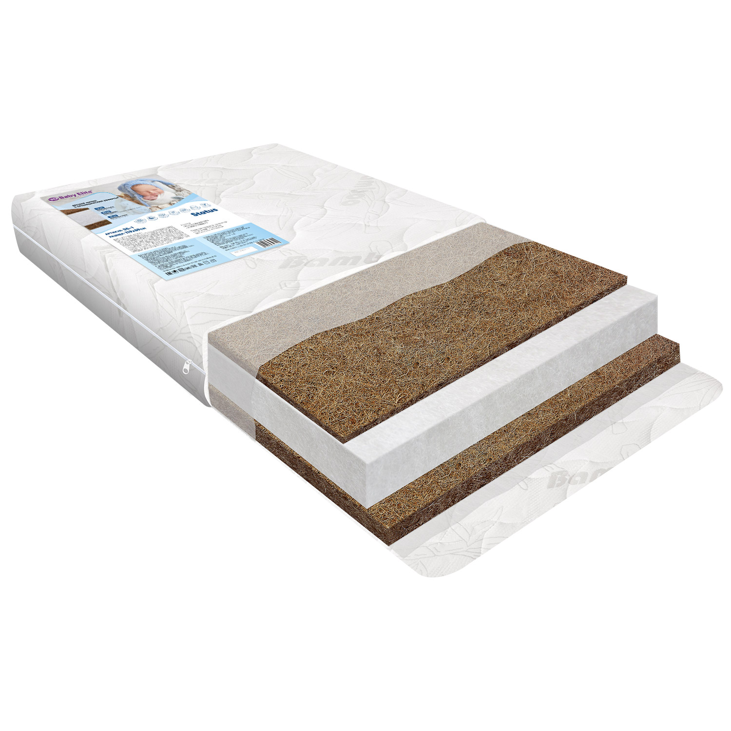 Матрас Baby Elite Status 120х60 - фото 1