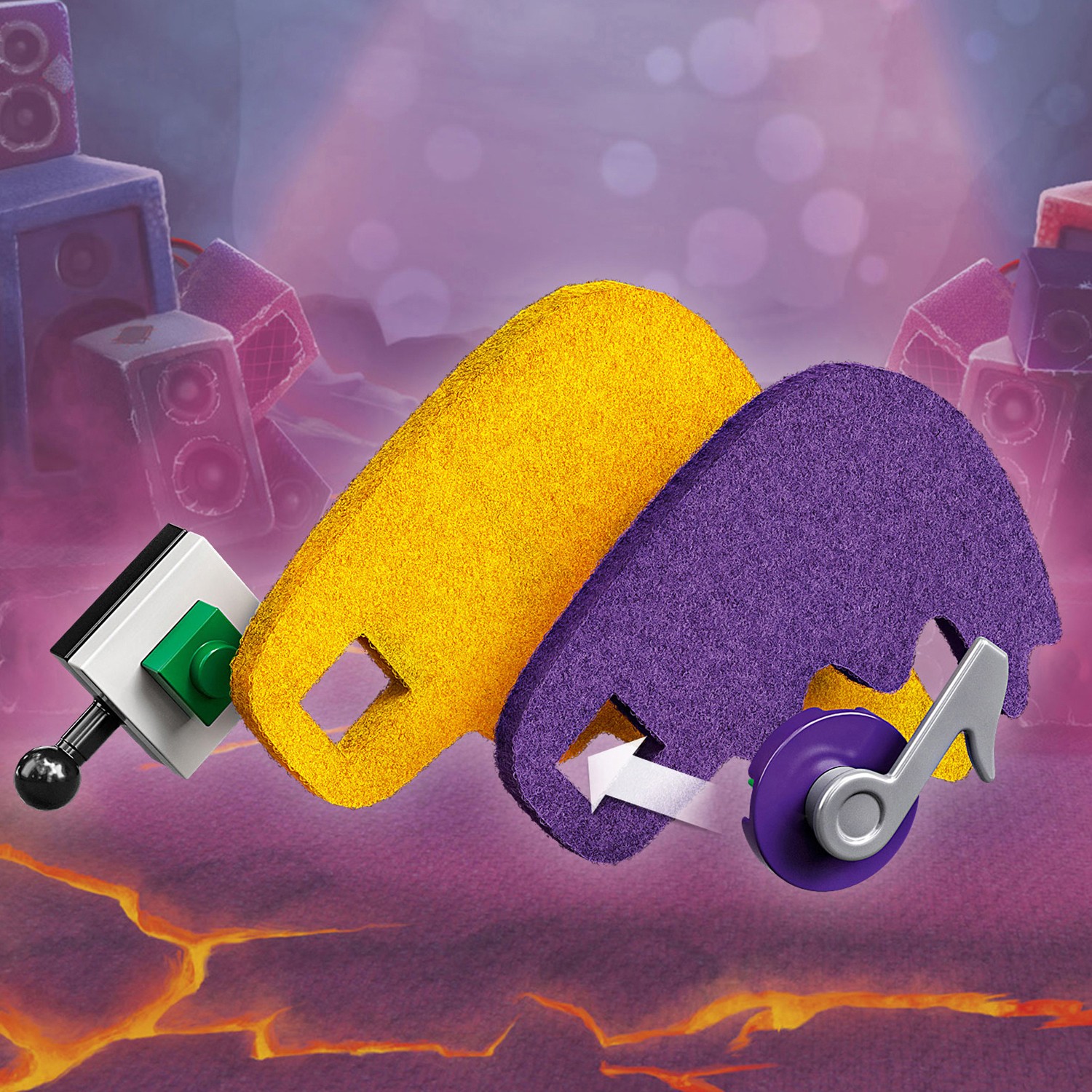 Конструктор LEGO Trolls Концерт в Рок-на-Вулкане - фото 17