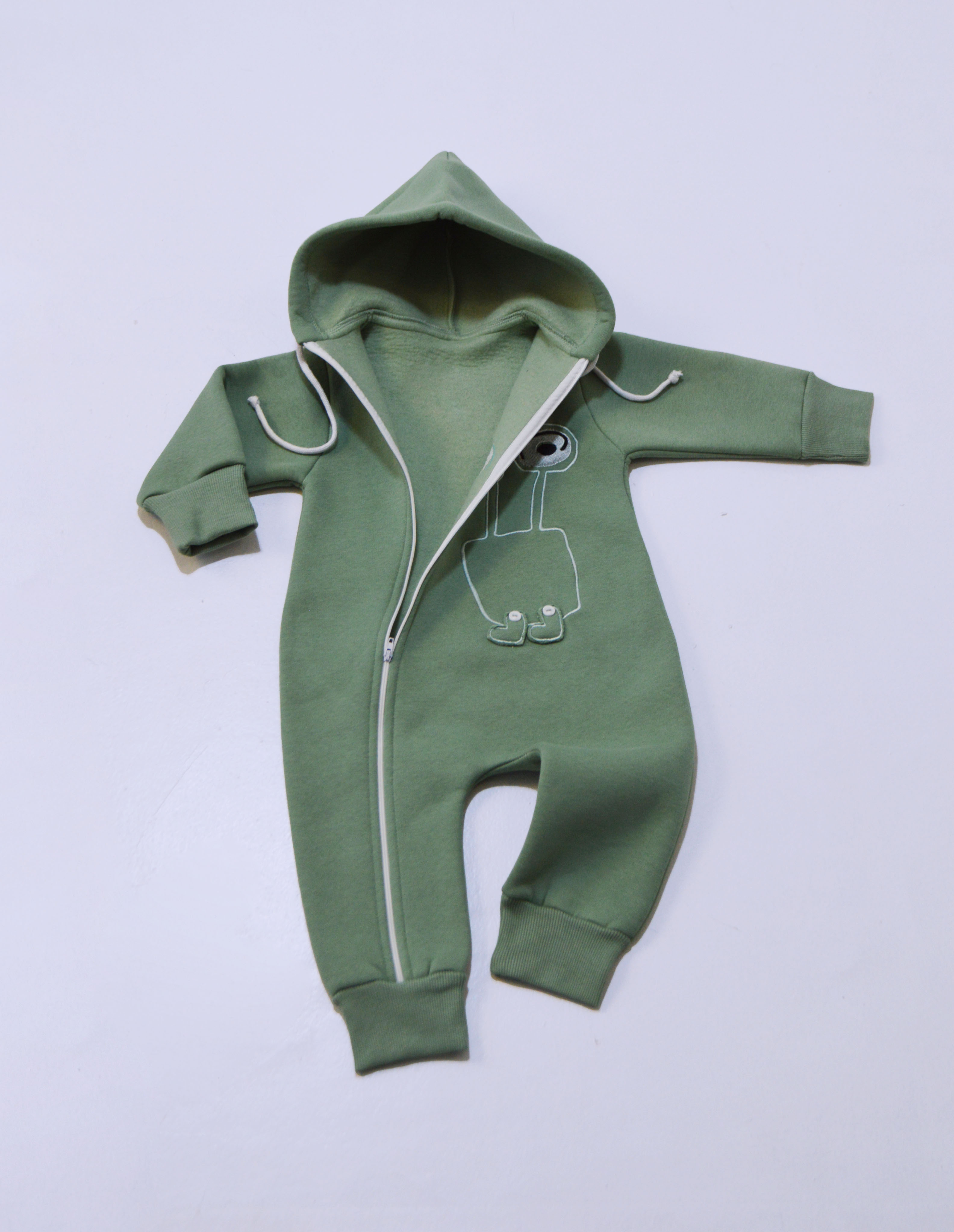 Комбинезон утепленный AS TEKS ANN-012/фисташковый - фото 3