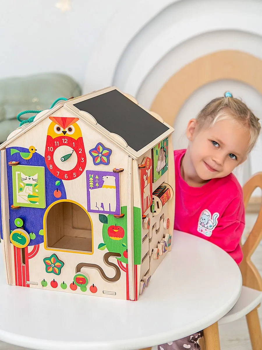 Игрушка Mag Wood бизиборд Лесной Закат - фото 10