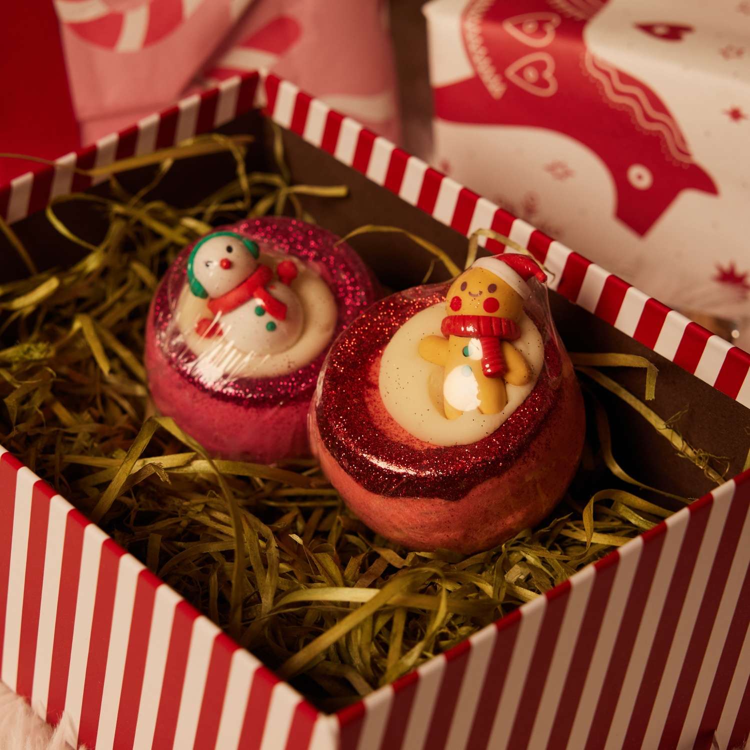 Бомбочка ё для ванны Новый год 150г - фото 3