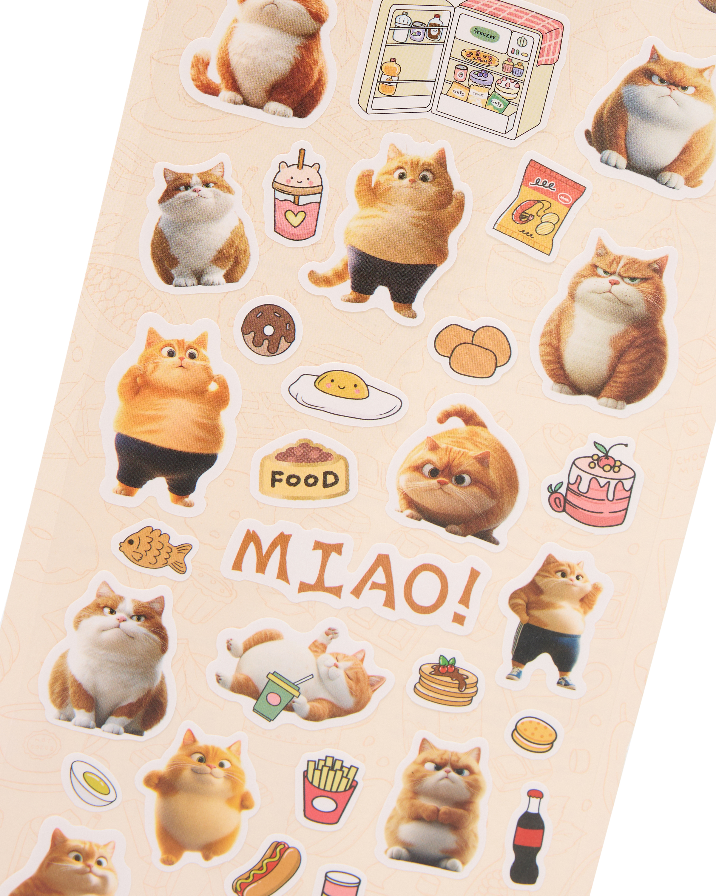Наклейки Munaby Miao 33 шт. - фото 2