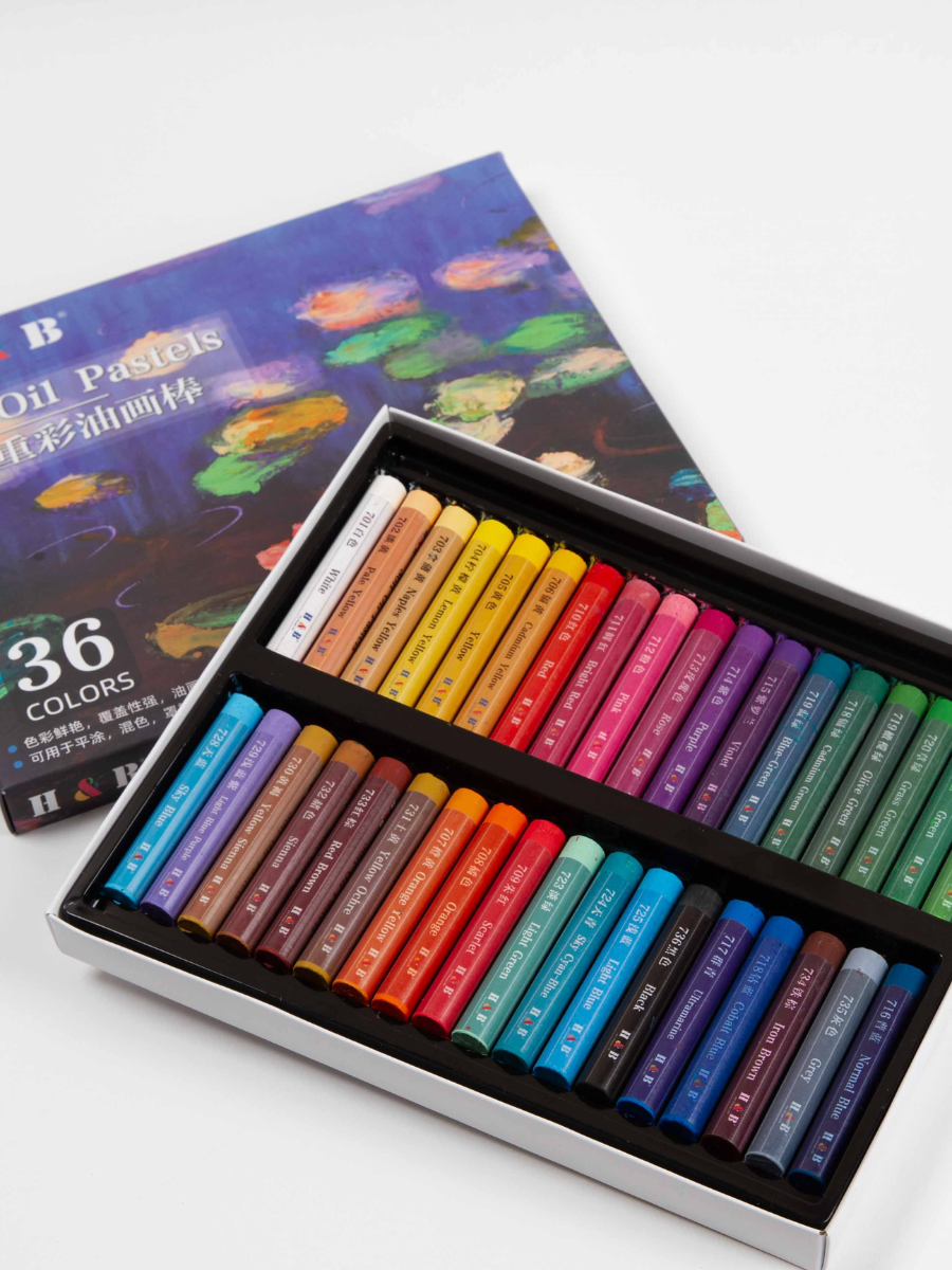 Пастель масляная CMGS 36 шт. - фото 9